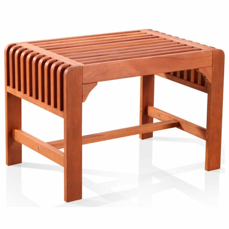 Outdoor Benches * | Deals Vifah Backless Single Bench