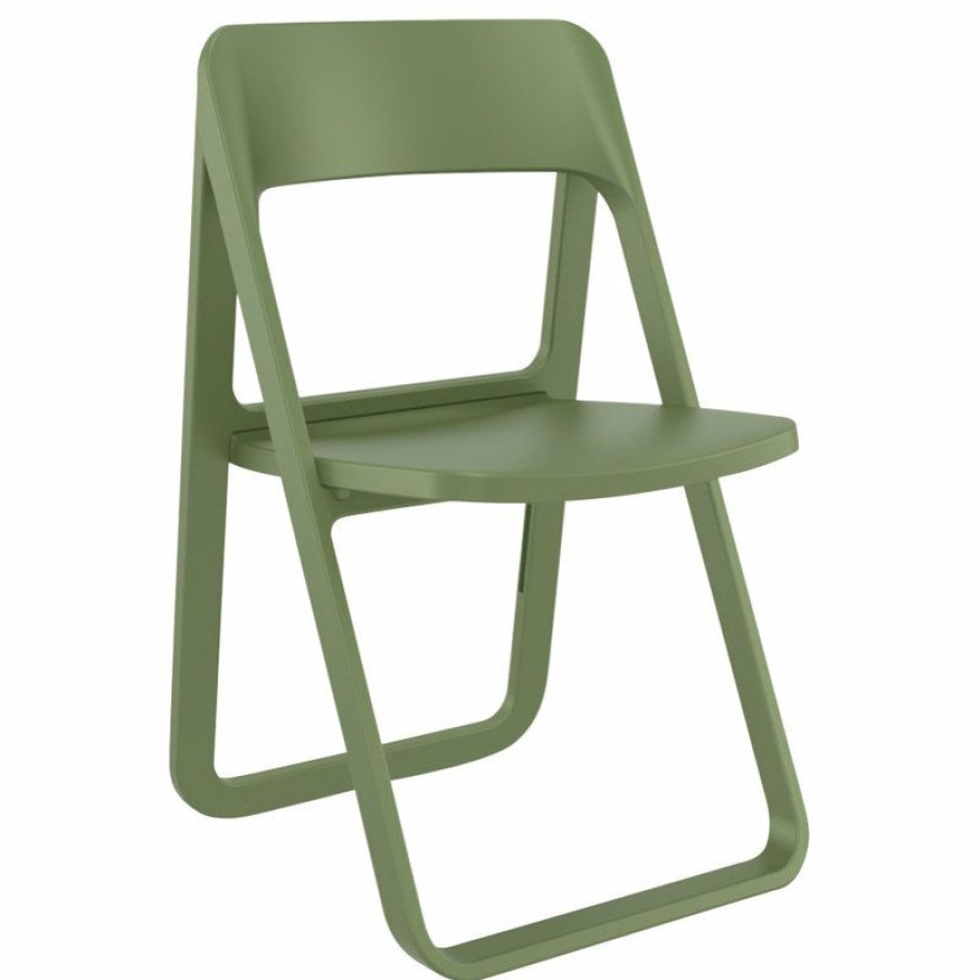 Outdoor Chairs * | Best Deal Compamia Dream Folding Outdoor Chair Olive Green